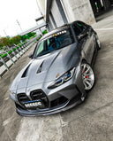 SOOQOO BMW G80 / G81 M3 / G82 / G83 M4 SQ-V2 乾式碳纖維前下巴