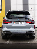SOOQOO BMW F97 X3M LCI 乾式碳纖維後下巴