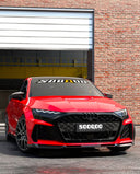 SOOQOO AUDI RS3 8YA SQ-V2 乾式碳纖維前下巴